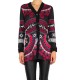 casaco manga comprida etnico marca 101 IDEES 059IN estilo desigual