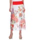falda larga estampado etnico floral verano 101 idées 1514Y ropa fashion de