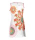 vestido tunica encaje etnico floral talla grande 101 idées 637YL ropa